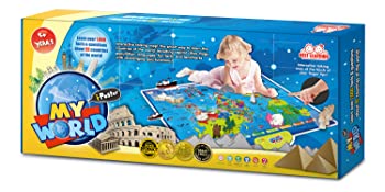 BEST LEARNING i-Poster My World Interactive Map - Newegg.com